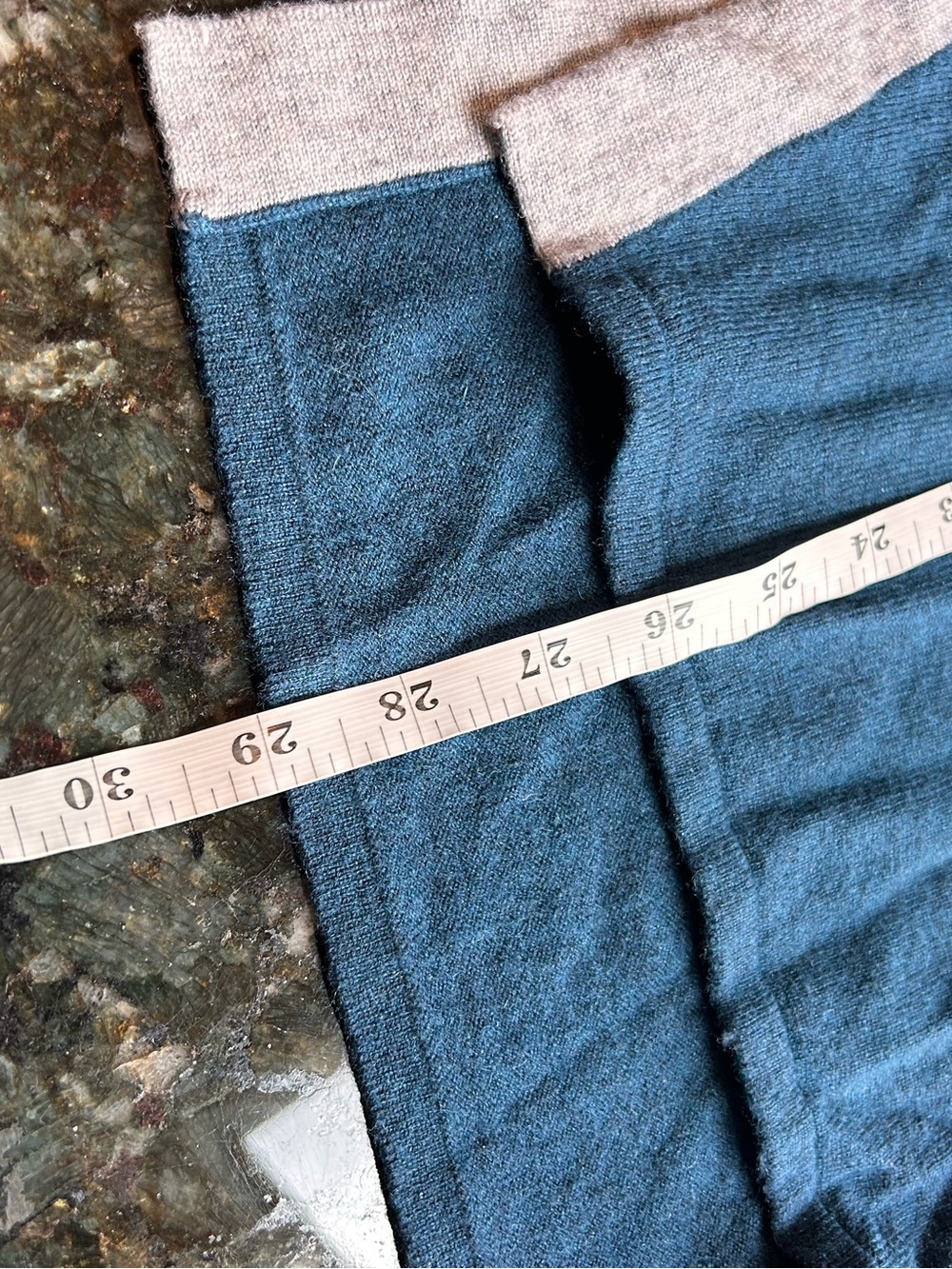 Smartwool Shadow Pine Wool Blend V Neck Tunic Sweater. Colorblock. Outdoor. M. - Picture 7 of 8